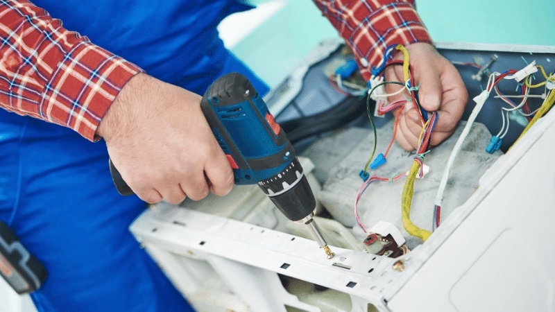 Gaziosmanpaşa Gorenje Gorenje çamaşır makinesi kart tamiri – Su almama arızası orijinal parça ile giderildi. - Teknik servis örneği